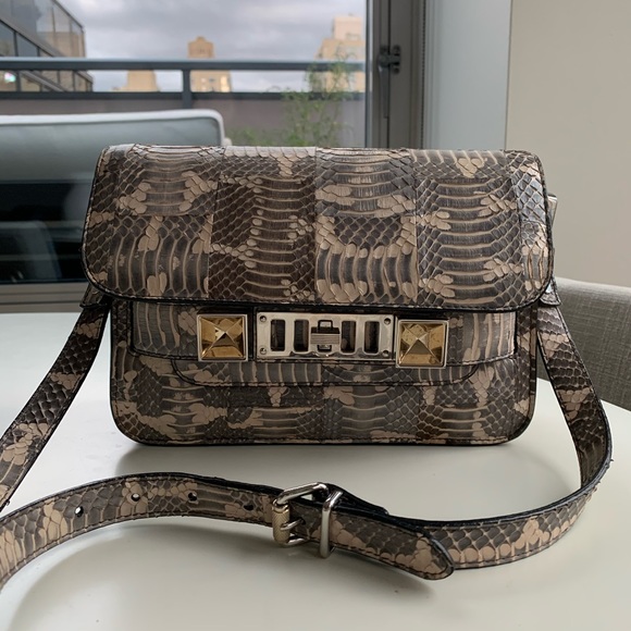 Proenza Schouler PS11 Ayers Watersnake Bag - Picture 4 of 9